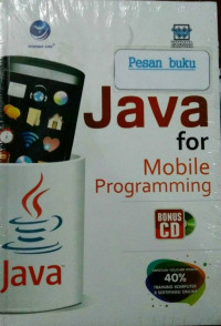 Java for Mobile Programming