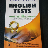 English Tests For Senior High School Students